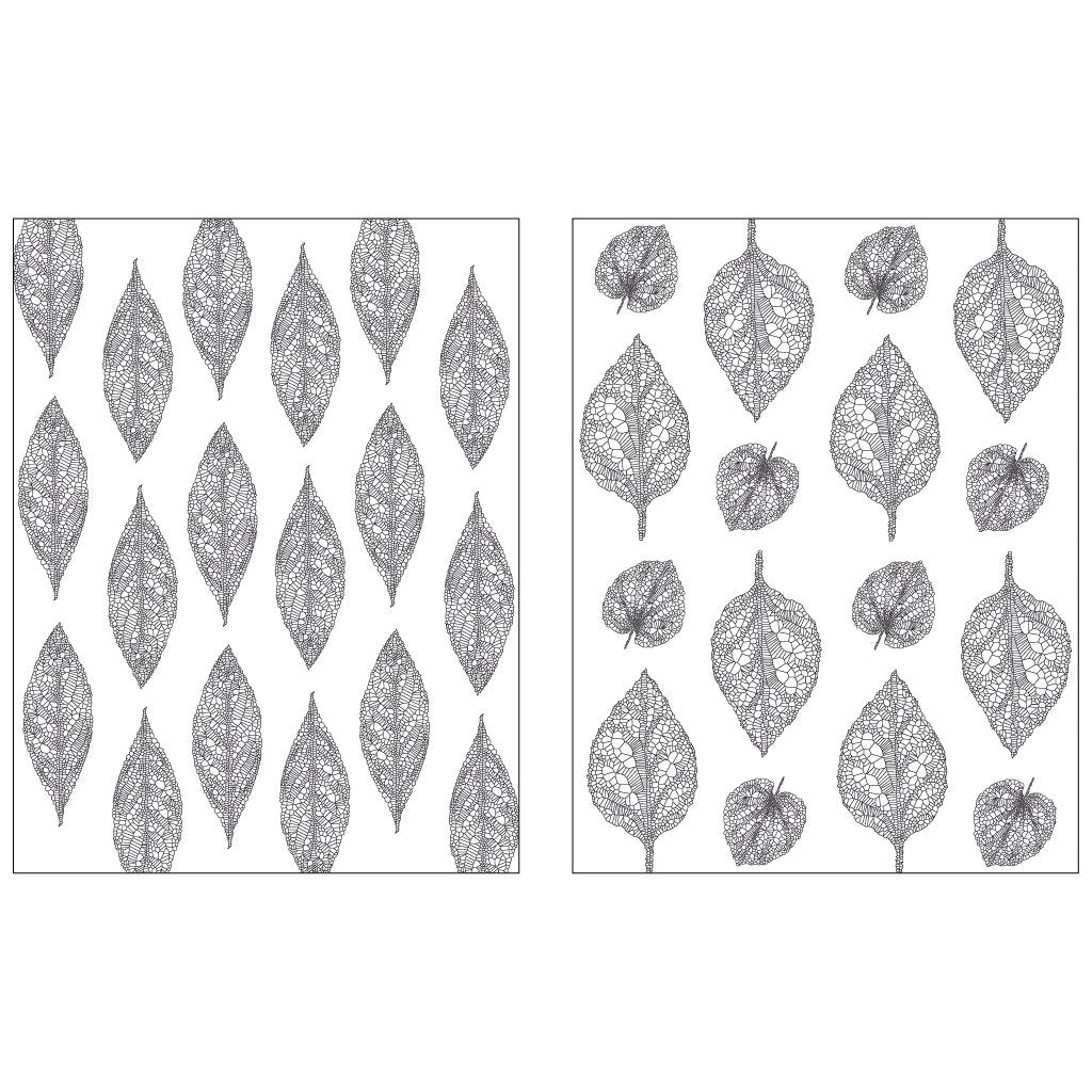 Brutus Monroe Skeleton Leaves Acetate Sheets bru6192