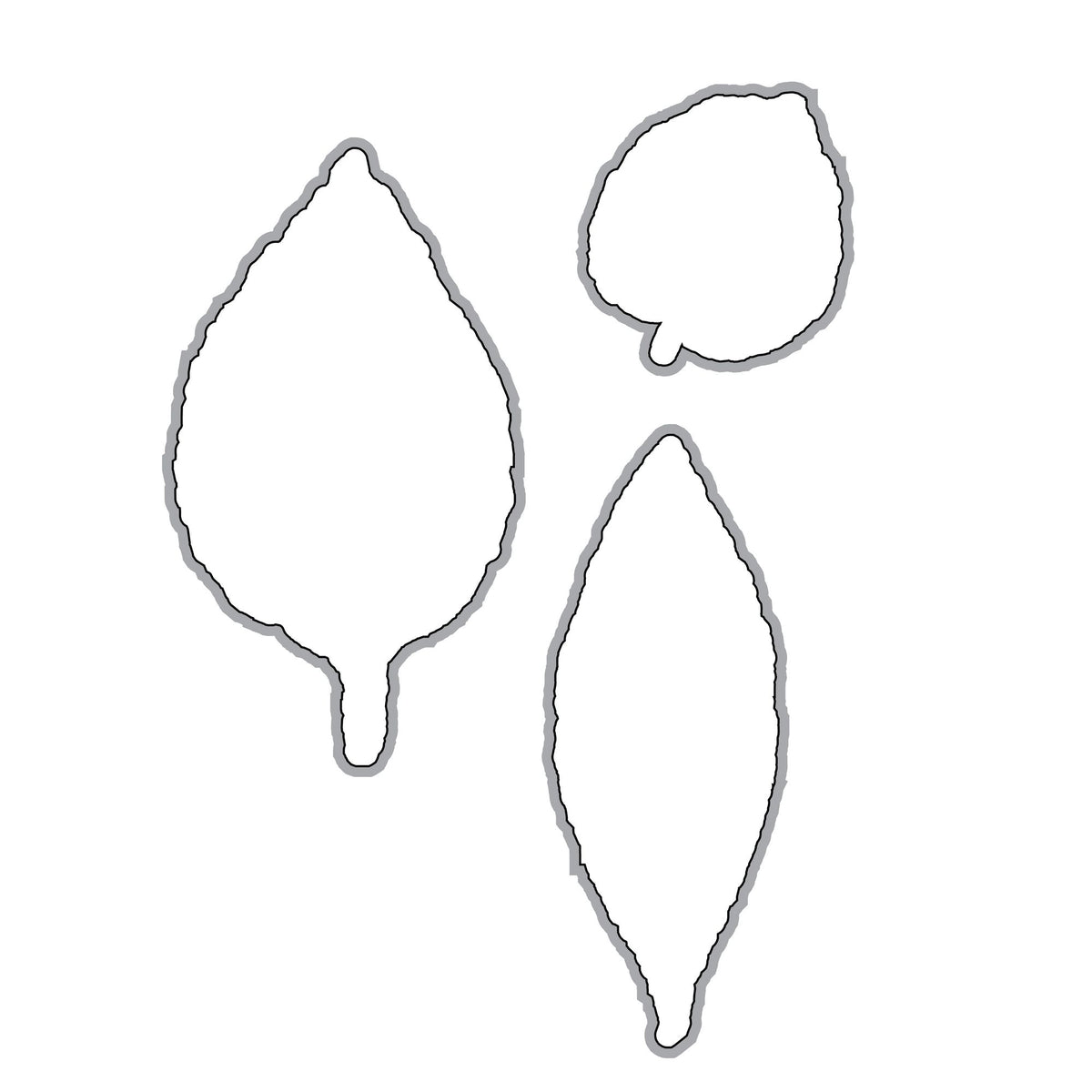 Brutus Monroe Skeleton Leaves Cutting Dies bru2401-2