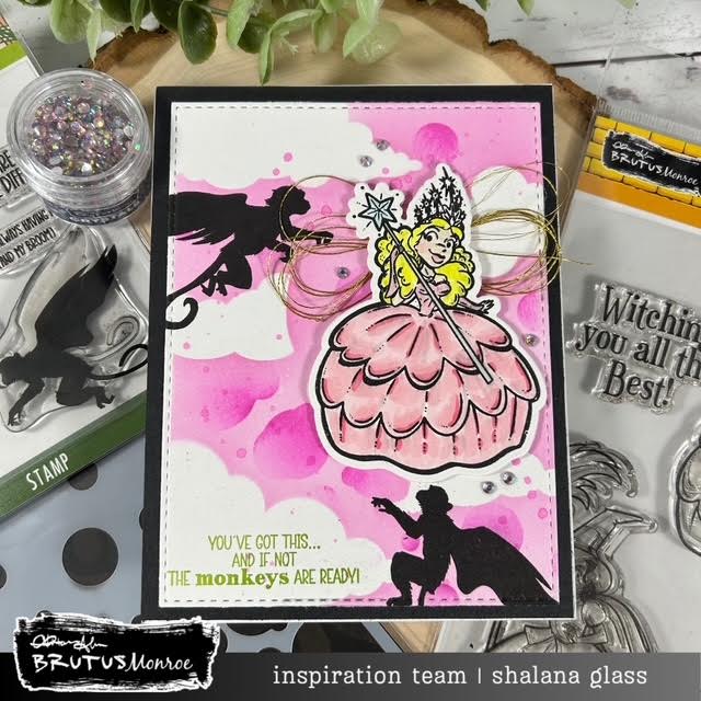 Brutus Monroe Skybound Sentry Clear Stamps bru3364 princess