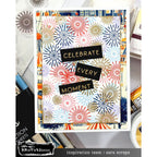 Brutus Monroe Sparkle and Celebrate Clear Stamp Set bru0840 fireworks celebrate every moment card sara scraps