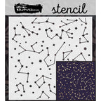 Brutus Monroe Starry Night 6x6 Stencil bru6725