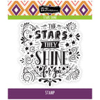 Brutus Monroe Stars Shine Clear Stamp bru1882