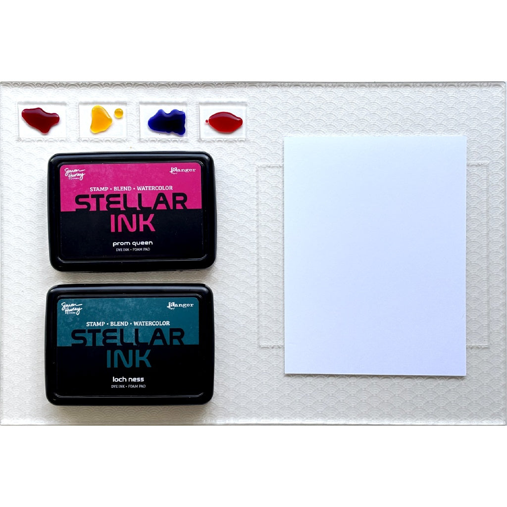 Brutus Monroe Stick and Stay Blending Mat bru3440-2 ink