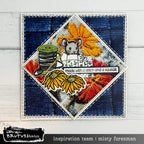 Brutus Monroe Stitched with Love Clear Stamps bru3024 mouse