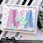 Brutus Monroe Stuck On You Clear Stamp Set bru2660 happy birthday to you
