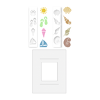 Brutus Monroe Summer and Shells Slide Show Stencil Bundle
