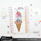Brutus Monroe Sweet Summer Toppings Clear Stamps bru4647 ice cream