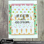 Brutus Monroe Sweet Treat 6x6 Paper Pad br53834 ice cream
