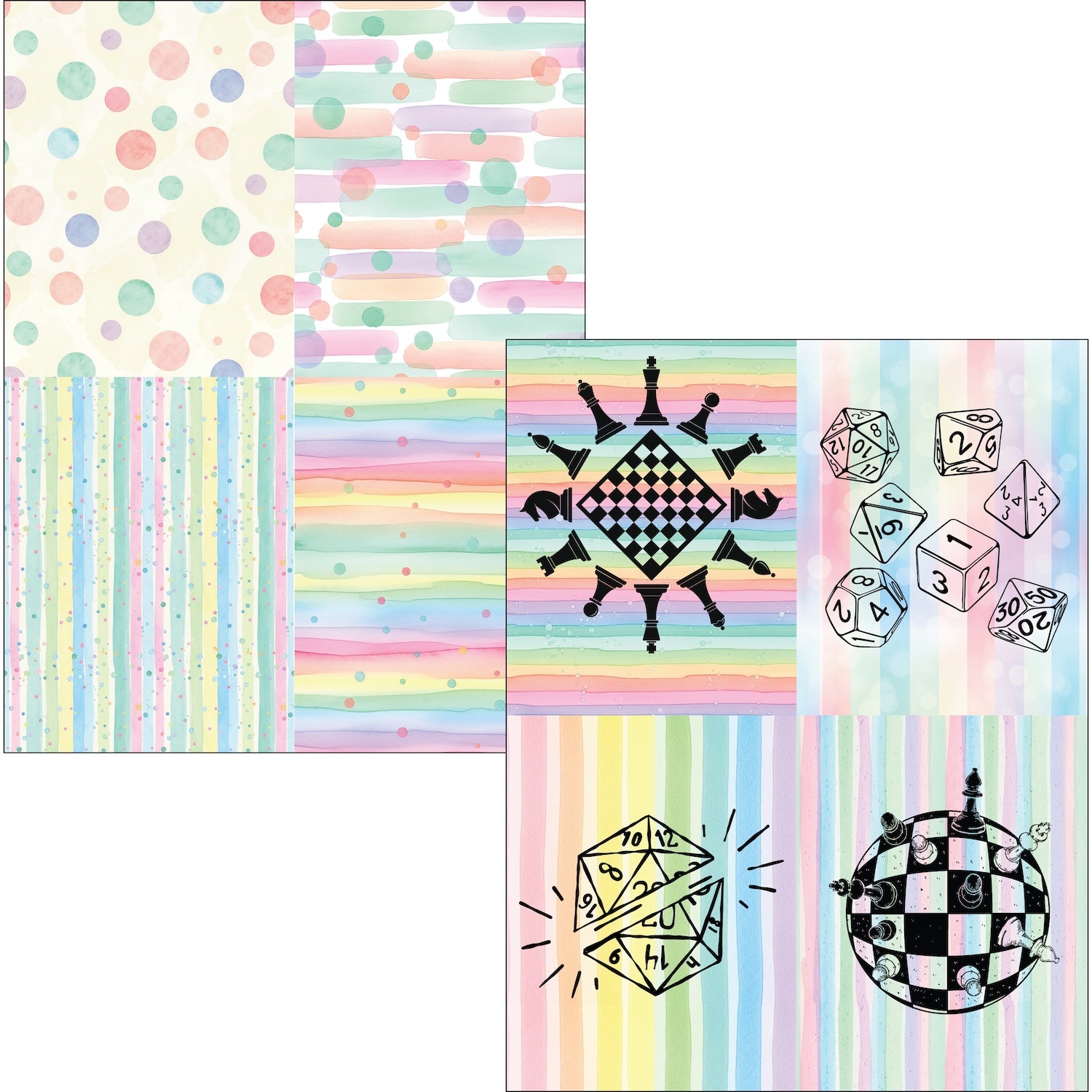 Brutus Monroe Table Top Fun DuoFoil Sheets bru6500-2
