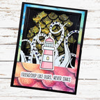Brutus Monroe Thanks For Sailing Clear Stamps bru5418 friendship