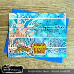 Brutus Monroe Thanks For Sailing Clear Stamps bru5418 lighthouse