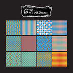 Brutus Monroe Theme Park 6x6 Paper Pad bru5641 cardstock