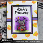Brutus Monroe Theodore Door to Door Clear Product bru6975 you are fangtastic halloween vampire card annette nieves