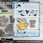 Brutus Monroe Theodore's Flight Clear Stamps bru4976-2 sending
