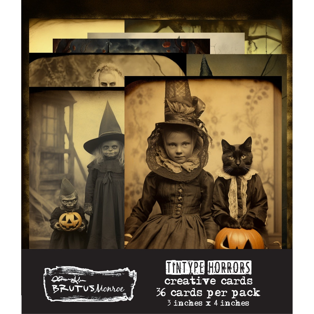 Brutus Monroe Tintype Horrors Creative Cards bru2971-2