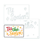 Brutus Monroe Tis The Season Layering Stencil bru2814
