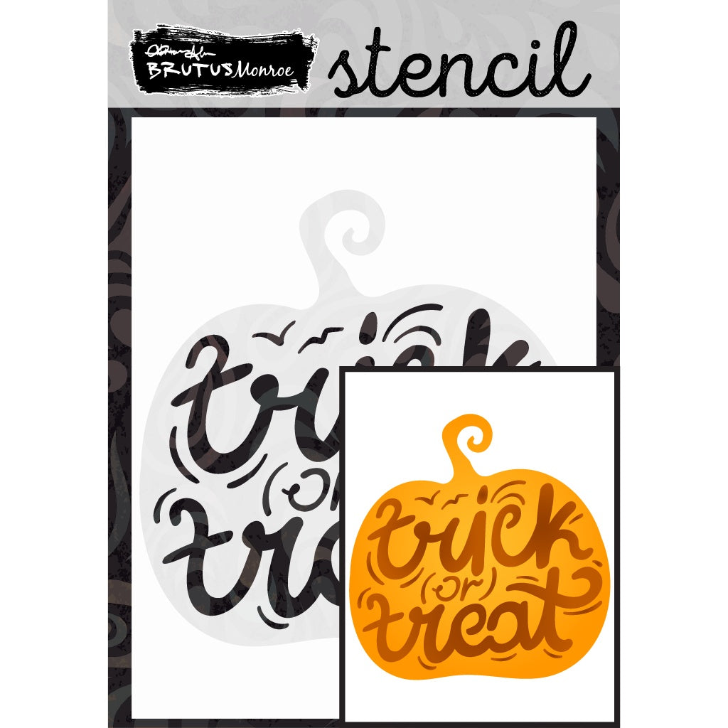 Brutus Monroe Trick or Treat A2 Layering Stencils bru5870