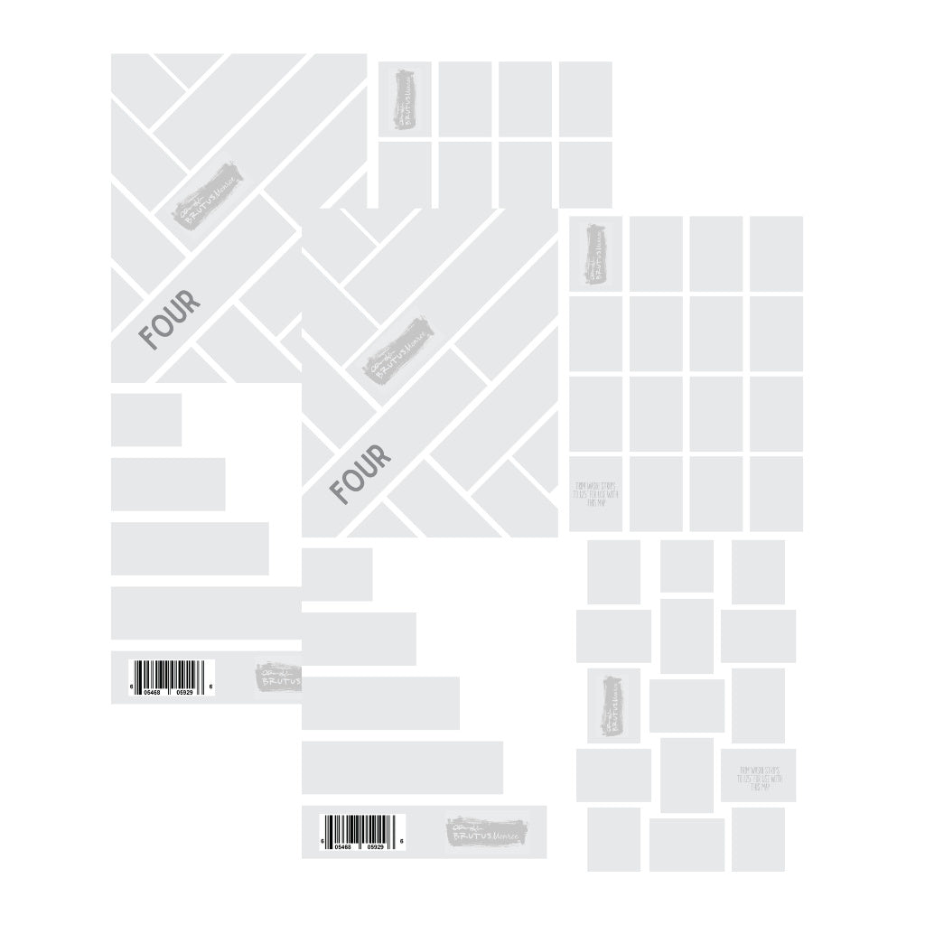 Brutus Monroe Washi Map Four bru9296
