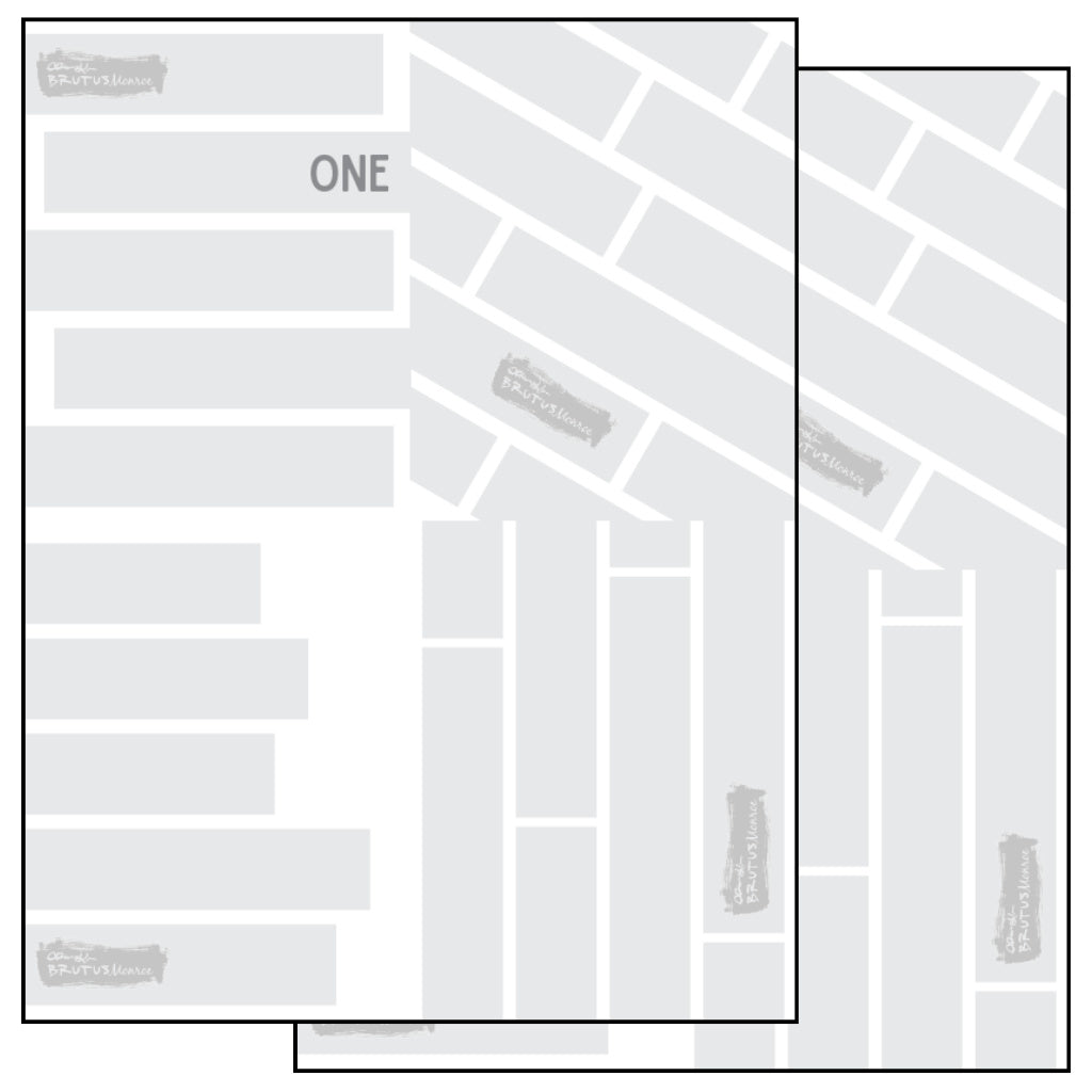 Brutus Monroe Washi Map One bru5203