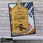 Brutus Monroe Washi Map Two bru8206-3 sewing