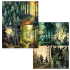 Brutus Monroe Watercolor Forest DuoFoil Sheets bru2546