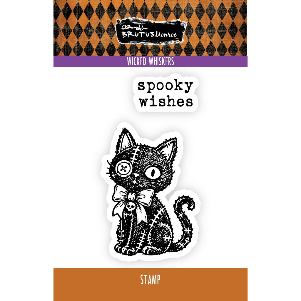 Brutus Monroe Wicked Whiskers Clear Stamp Set bru7756
