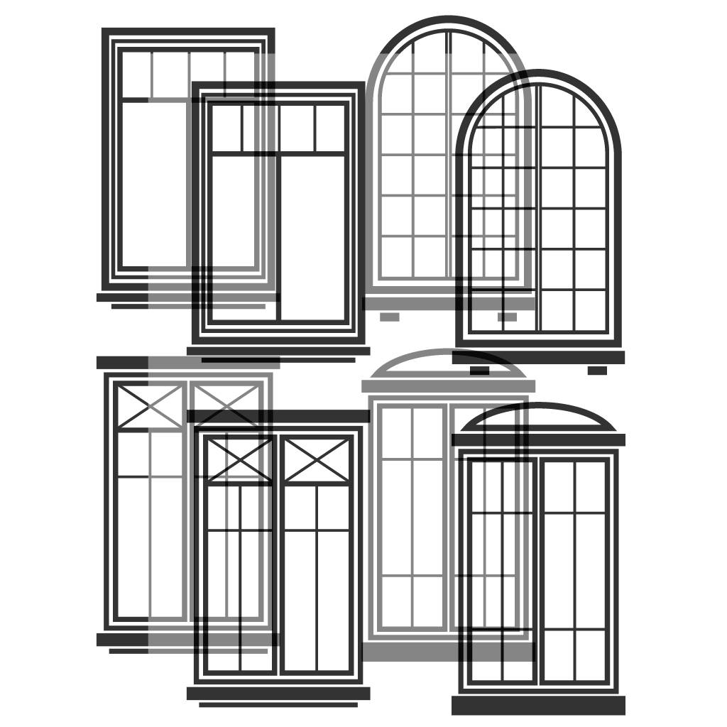 Brutus Monroe Window View Acetate Sheets bru4673