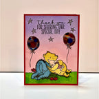 Brutus Monroe Winnie and Friends Clear Stamps bru8203-2 special day