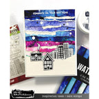Brutus Monroe Winter Home Clear Stamp Set bru1829 home