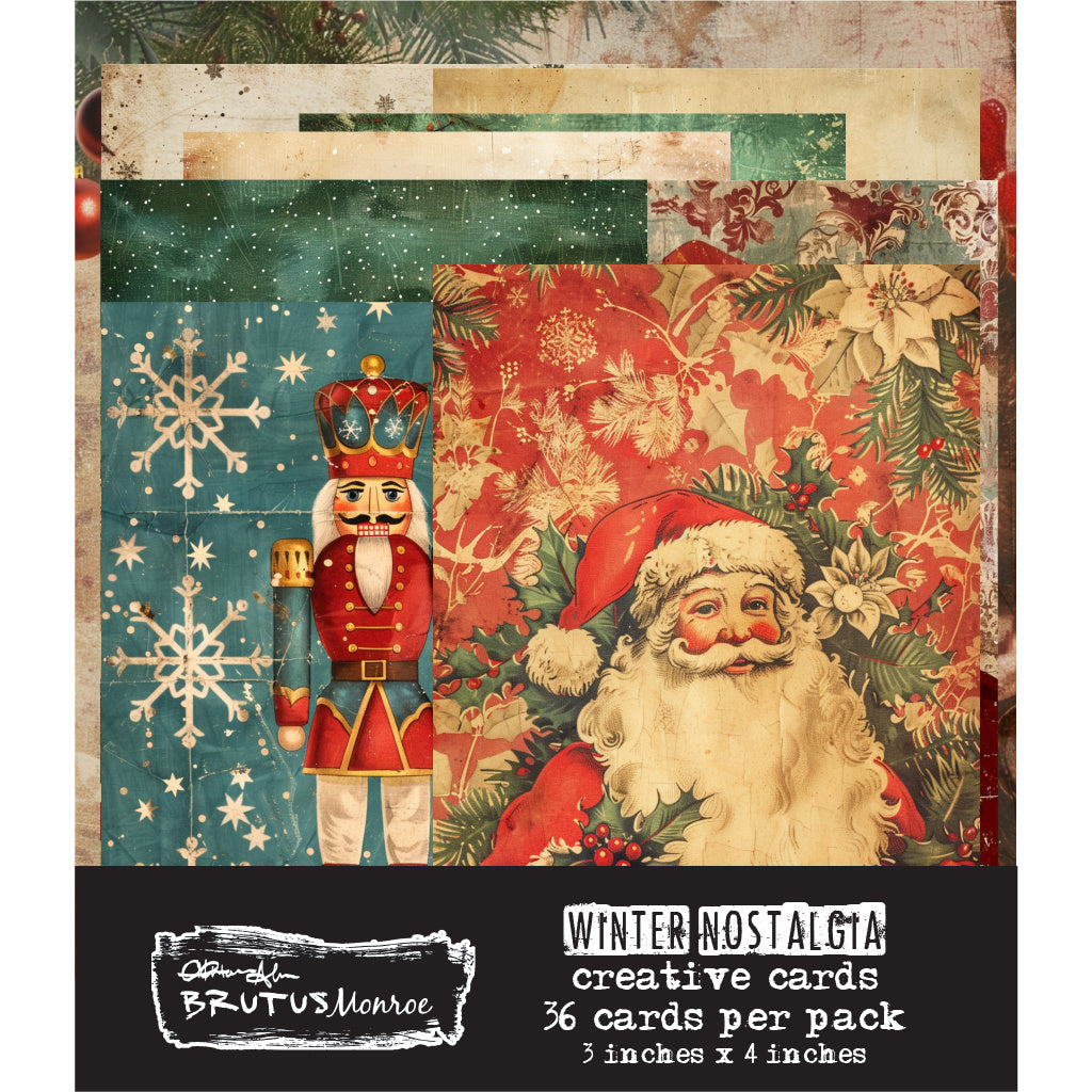 Brutus Monroe Winter Nostalgia Creative Cards bru4007
