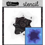Brutus Monroe Worm Hole 6x6 Layering Stencils bru3903