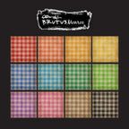 Brutus Monroe Worn Plaid 6x6 Paper Pad bru9759 sheets