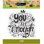 Brutus Monroe You are Enough Clear Stamp bru4029