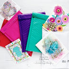 Simon Says Stamp Teal Bubble Mailers 6 Pack 6pkteal Celebrate 