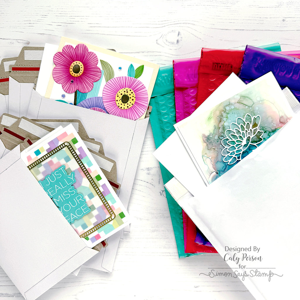 Simon Says Stamp 6x8 Rigid Mailer Envelopes 8 Pack 0525rm Moments In Time