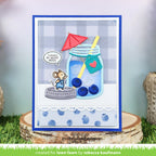 Lawn Fawn Build-A-Drink Mason Jar Add-On Dies lf3378 Thanks Berry Much