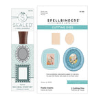 Spellbinders Frames Wax Seal Stamps and Die Bundle