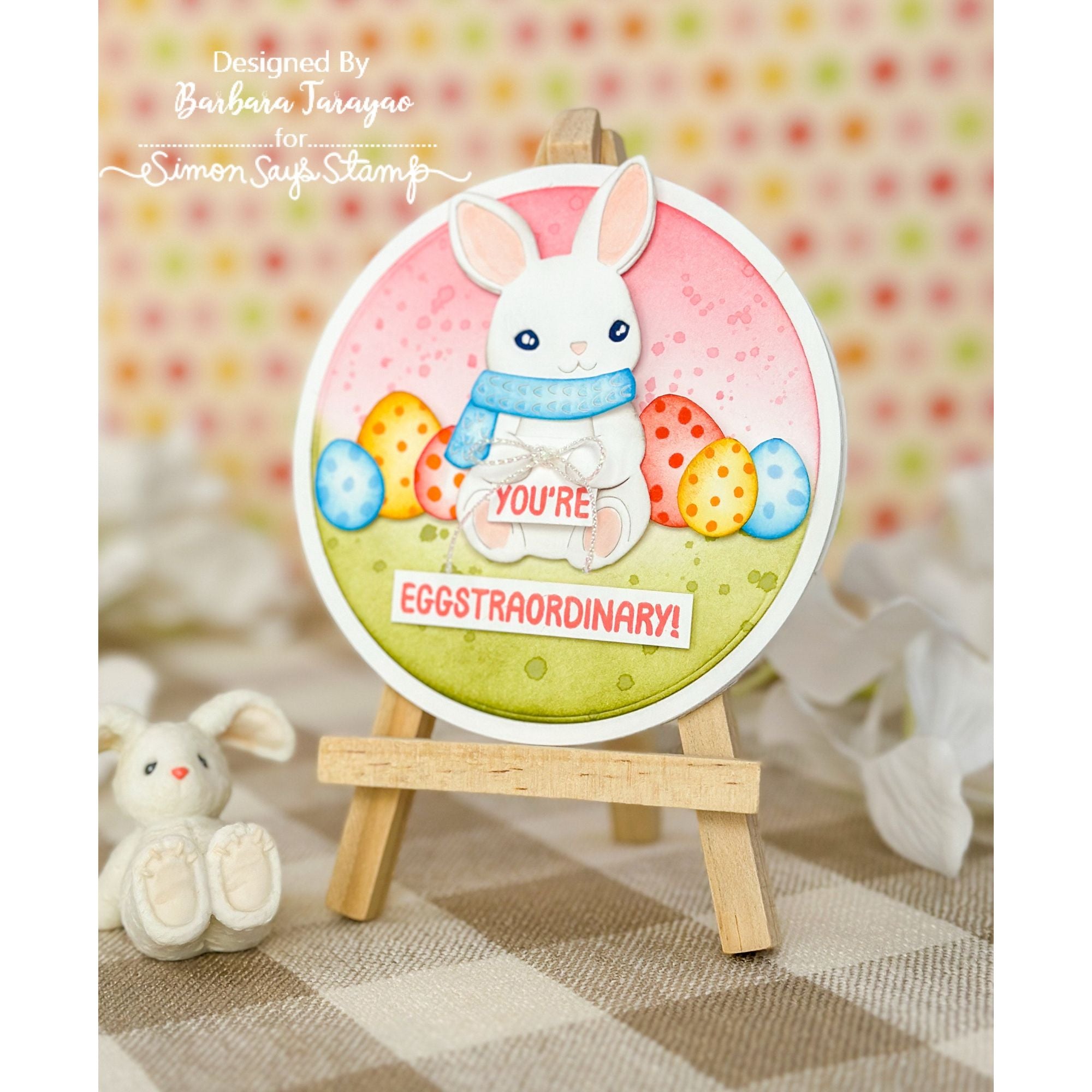 Simon Says Stamp Bundled Bunny Wafer Dies s986 Favorite Things Easter Card | color-code:ALT05