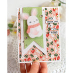 Simon Says Stamp Bundled Bunny Wafer Dies s986 Favorite Things Thinking of You Card | color-code:ALT02