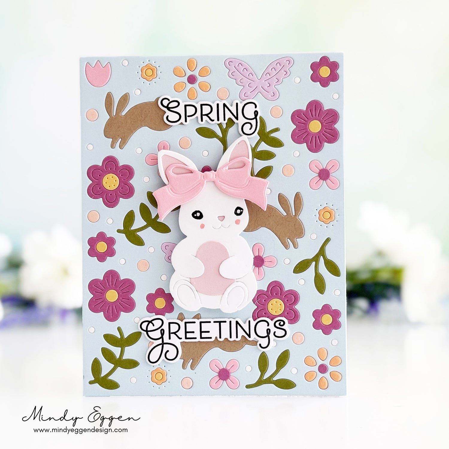 Simon Says Stamp Bundled Bunny Wafer Dies s986 Favorite Things Spring Card | color-code:ALT03