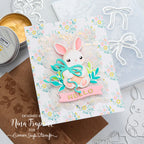 Simon Says Stamp Bundled Bunny Wafer Dies s986 Favorite Things Easter Card | color-code:ALT01