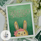 Simon Says Stamp Embossing Folder Bundled Swag sf446 Favorite Things Sending Smiles Card 