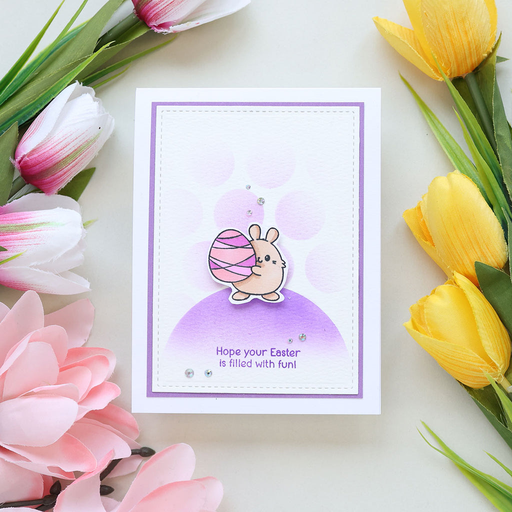 Simon Says Stamp Bunny Bonanza Wafer Dies 1603sdc Beautiful Moments Easter Card