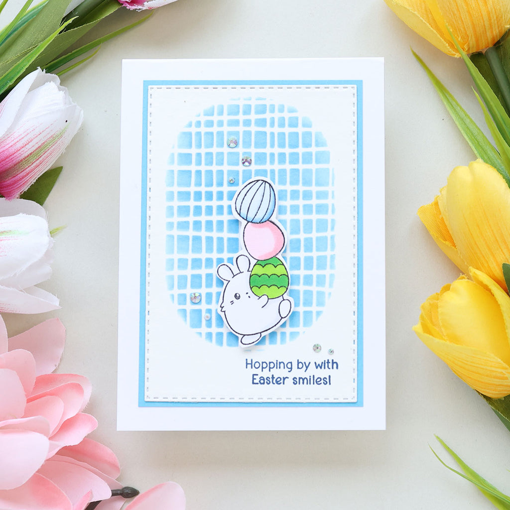 Simon Says Stamps and Dies Bunny Bonanza set1180bb Beautiful Moments Easter Card