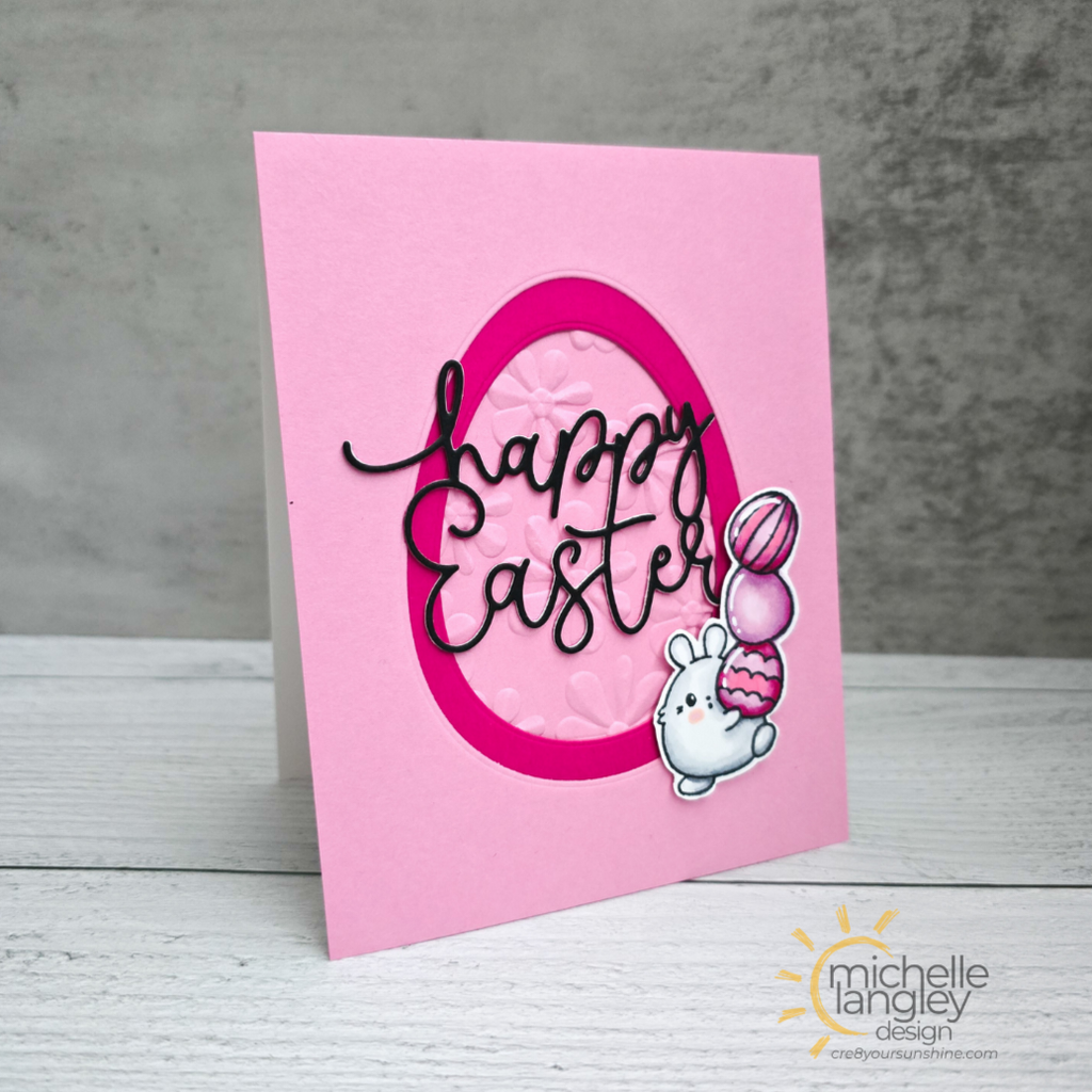 Simon Says Stamp Bunny Bonanza Wafer Dies 1603sdc Beautiful Moments Easter Card