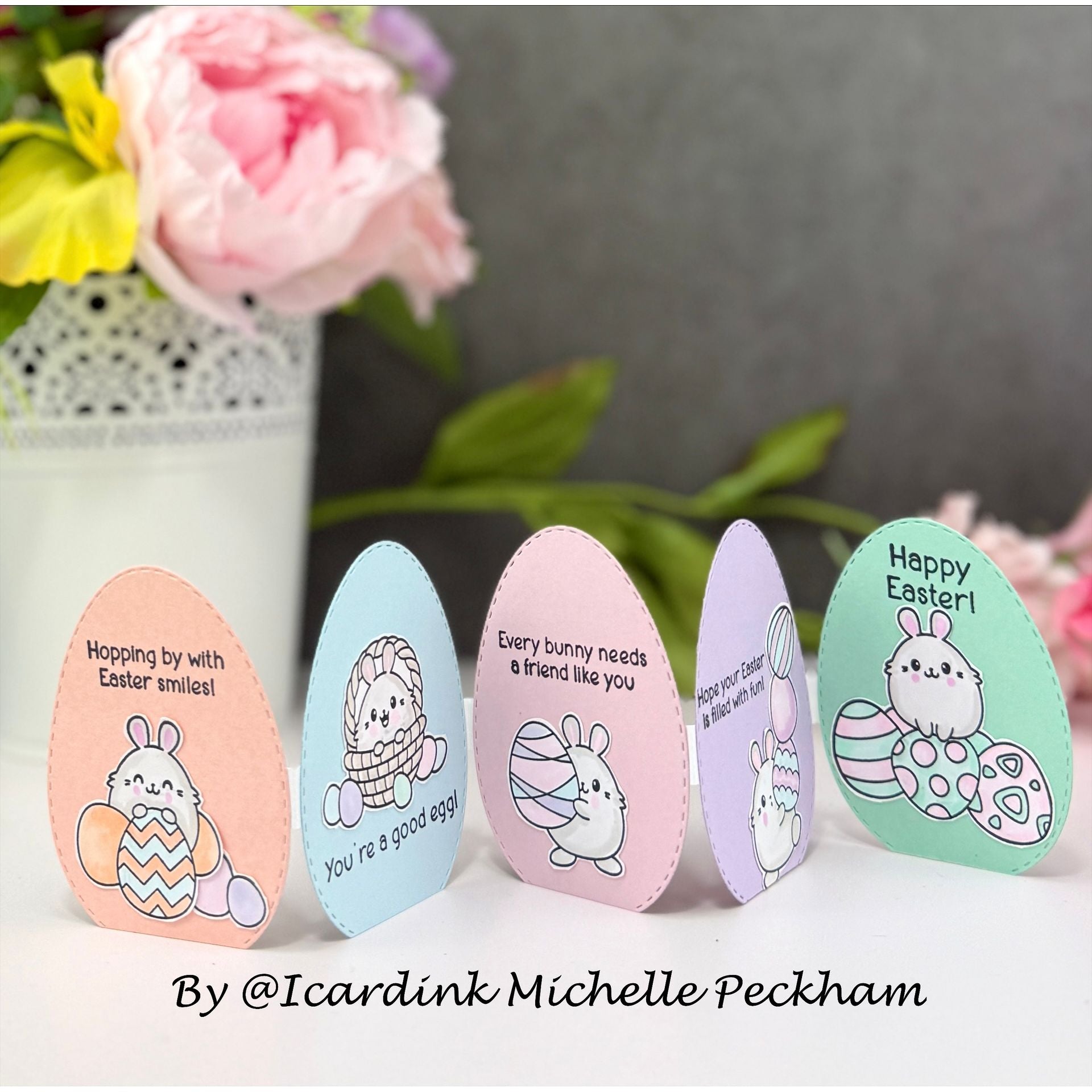 Simon Says Stamps and Dies Bunny Bonanza set1180bb Beautiful Moments Easter Card