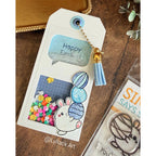 Simon Says Stamp Bunny Bonanza Wafer Dies 1603sdc Beautiful Moments Easter Tag