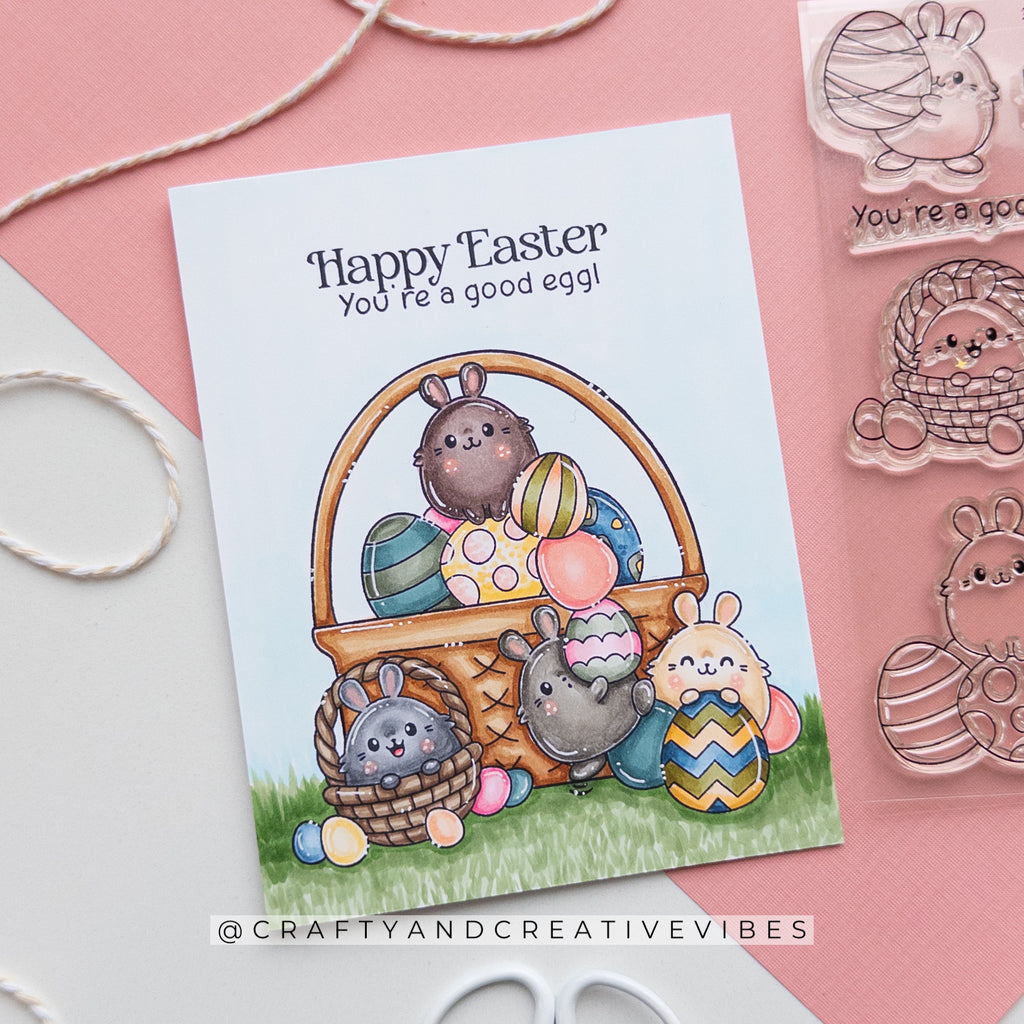 Simon Says Stamps and Dies Bunny Bonanza set1180bb Beautiful Moments Easter Card