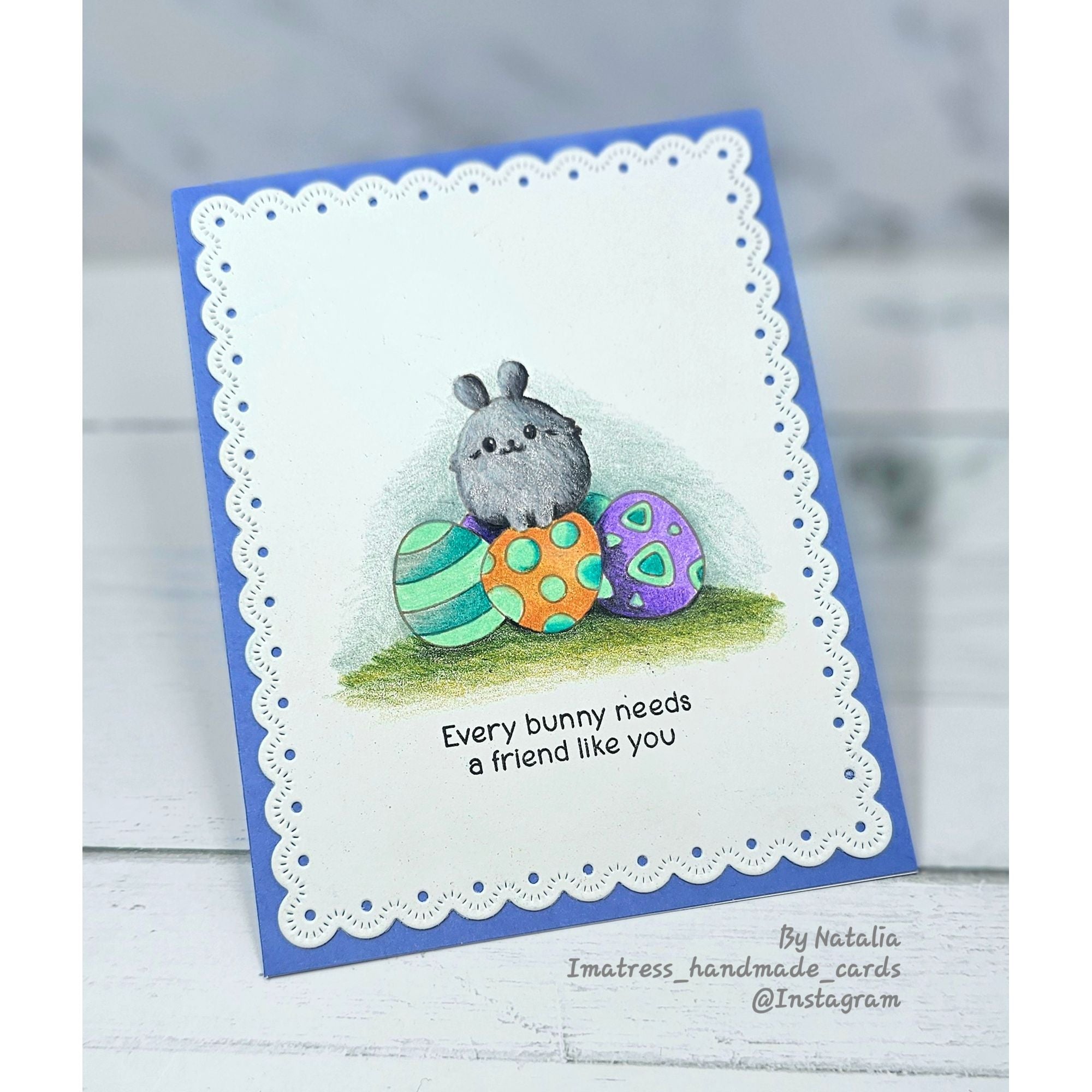 Simon Says Clear Stamps Bunny Bonanza 3384ssc Beautiful Moments Easter Card
