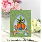 Simon Says Stamps and Dies Bunny Blessings set930bb Favorite Things Easter Card